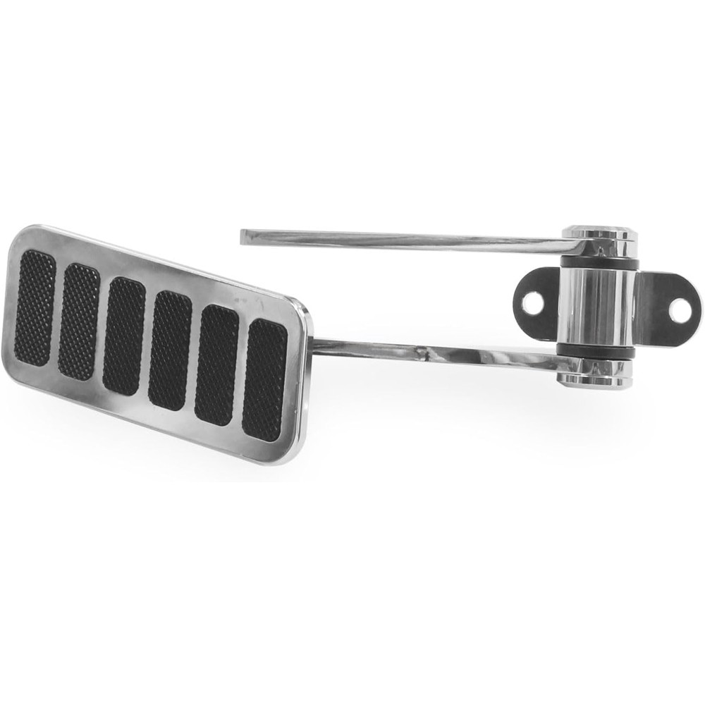 Street Hot Rat Rod Gas Pedal Firewall Mount Throttle Polished Aluminum Universal