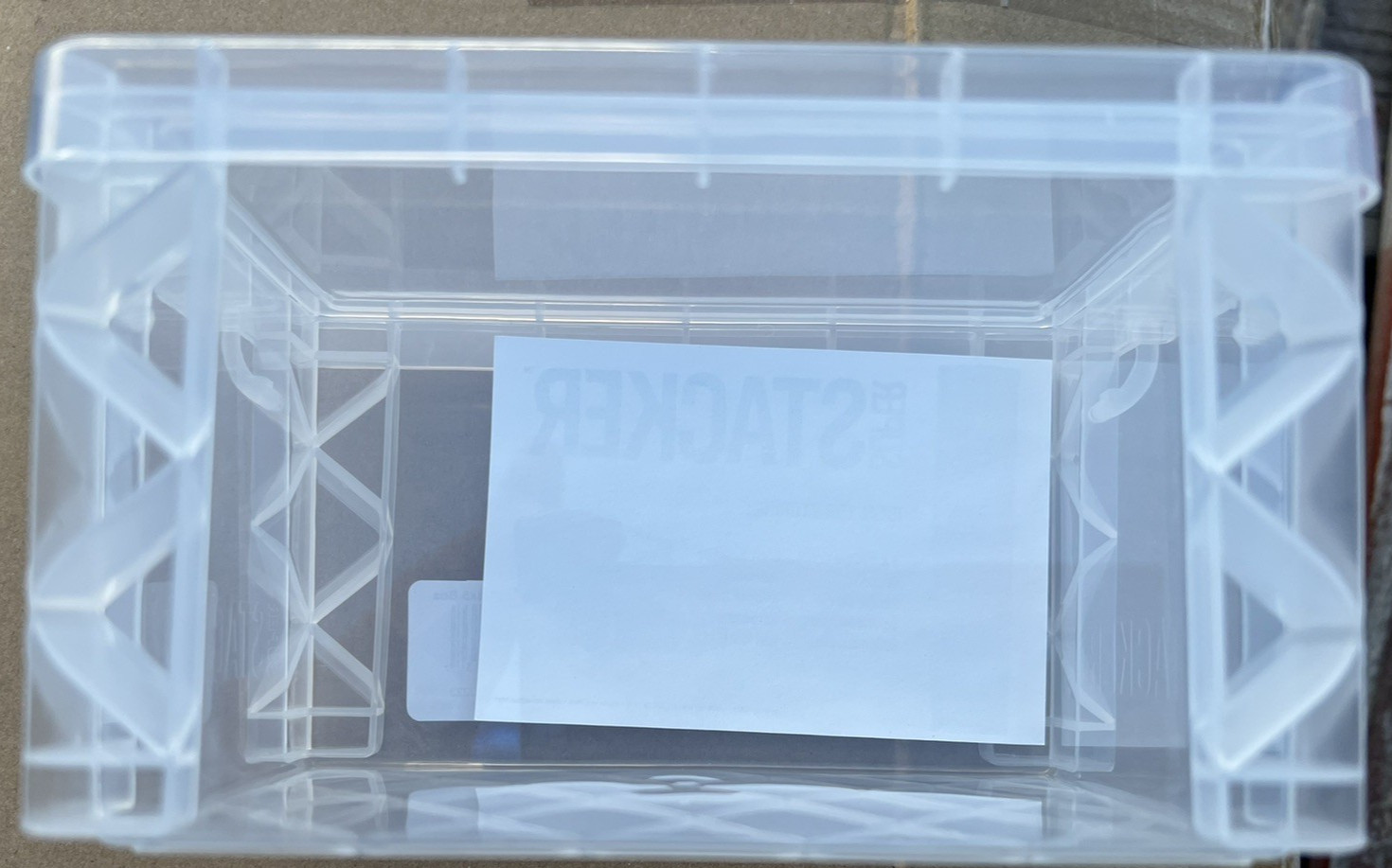 Storage Studios Super Stacker Storage Box-3.6"X4"X6.5" Assorted Colors Lot of 6