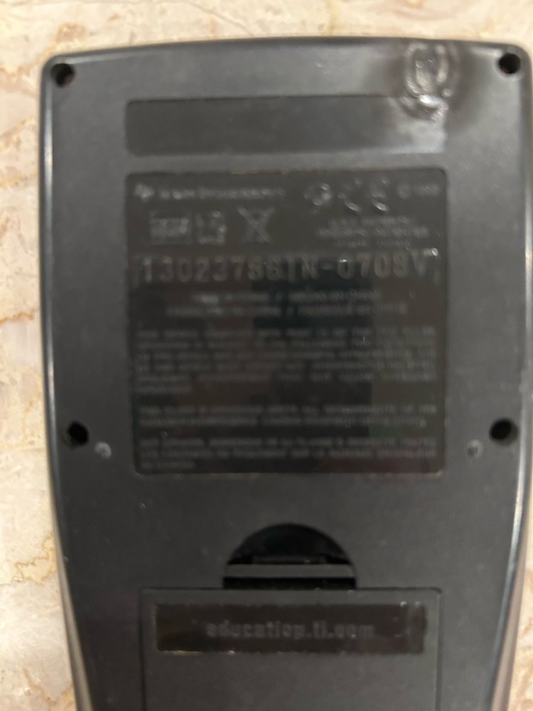 Texas Instruments TI-83 Plus Graphing Calculator With Cover - Tested & Working