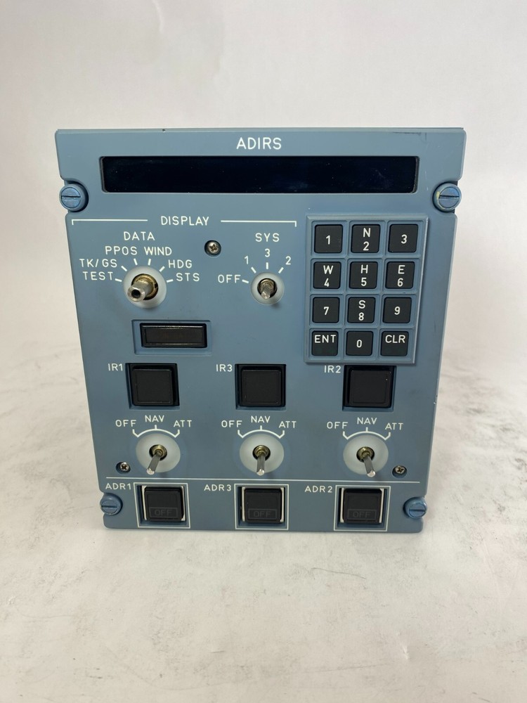 A320 Flight Simulator ADIRS Control D