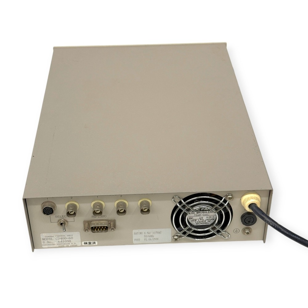 Hamamatsu C2400 Microscope Camera Controller C2400-60 Made in Japan