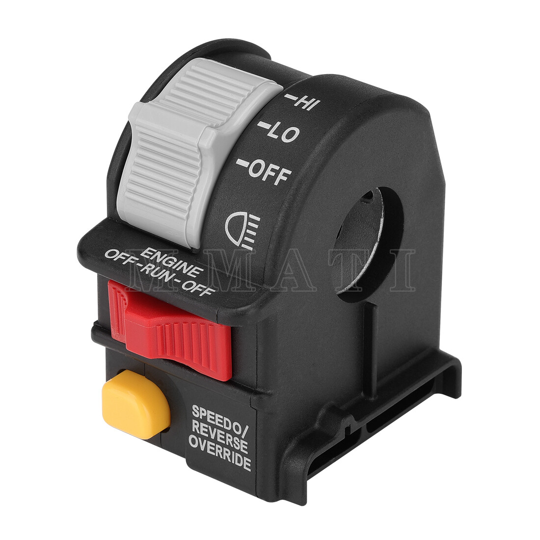 Left Handlebar Engine Switch for Polaris Scrambler 500 4X4 2004 2005 2006-2009