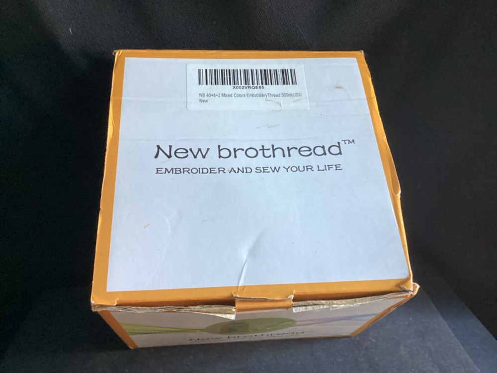 New Brothread - 40+8+2 Mixed Colors Embroidery Machine Thread