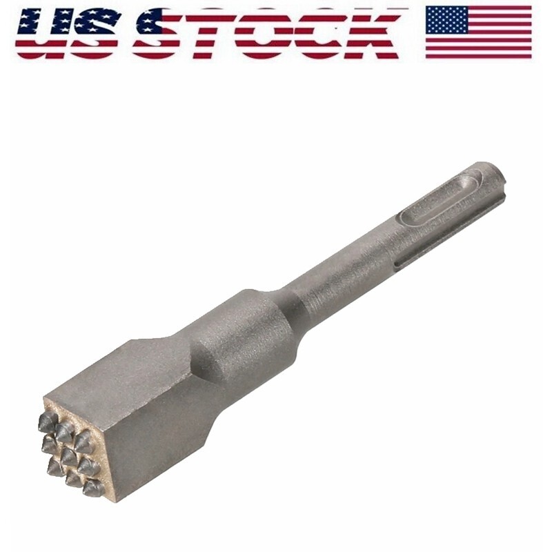 SDS Plus Shank Tungsten Carbide Tipped Micro Chisel Hammer Drill Bit for Stone