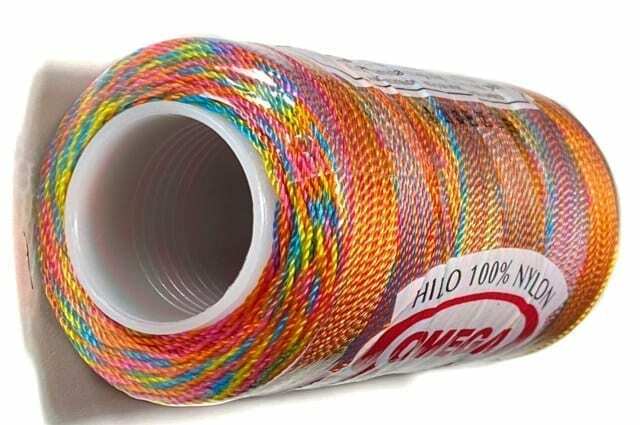 Omega ~ #2 Nylon Thread - 300 yard spool ~ (77-Multi Festival)