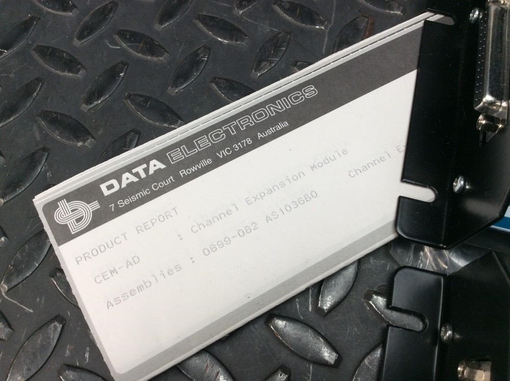 DataTaker 600 w/ 2 x CEM-AD Expansion Module Data Electronics