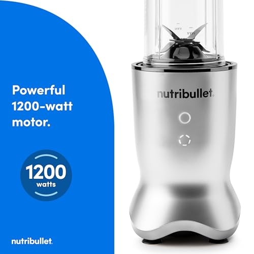 NUTRIBULLET ULTRA PERSONAL BLENDER, DELUXE VERSION, 32 OZ - SILVER
