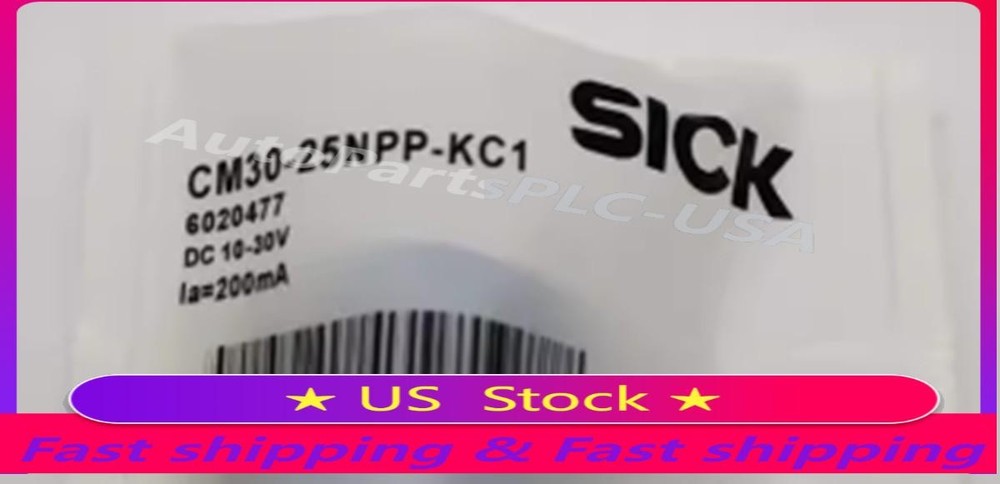 NEW SICK CM30-25NPP-KC1 PLC CAPACITIVE PROXIMITY SENSOR SWITCH