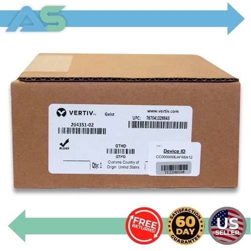 Vertiv GTHD REMOTE TEMPERATURE HUMIDITY AND DEW POINT SENSOR