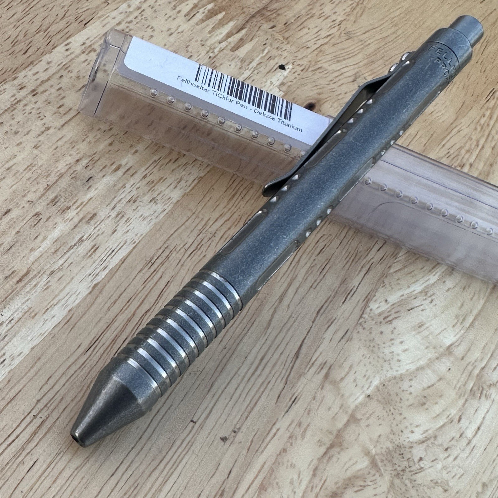 Fellhoelter Tickler Titanium Pen