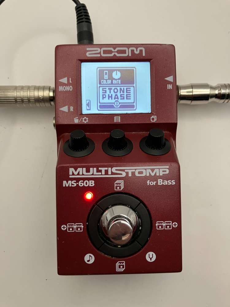 ZOOM MS-60B Multi-effector for bass Multistomp Japan Used