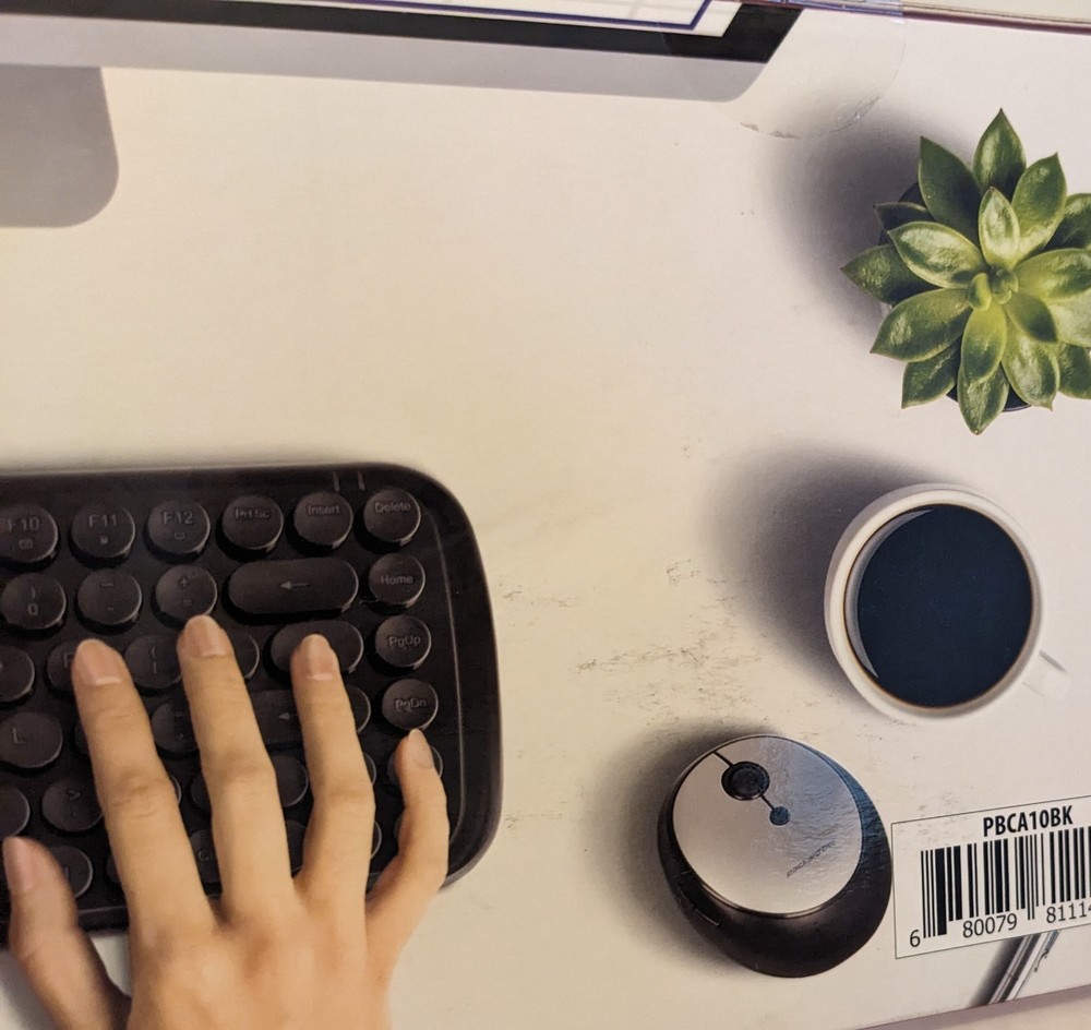 Packard Bell Black Wireless Keyboard Mouse Combo