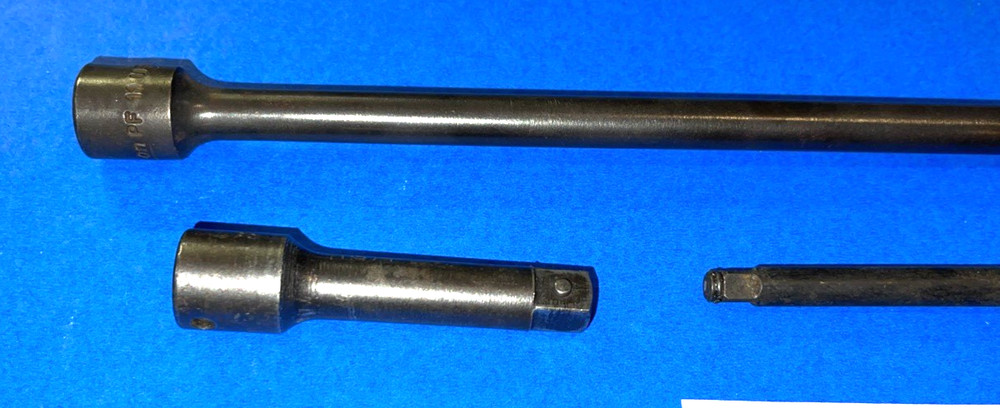 SNAP-ON TOOLS 3 PIECE 1/4 & 3/8 DRIVE SNAP RING & LOCKING PIN EXTENSIONS