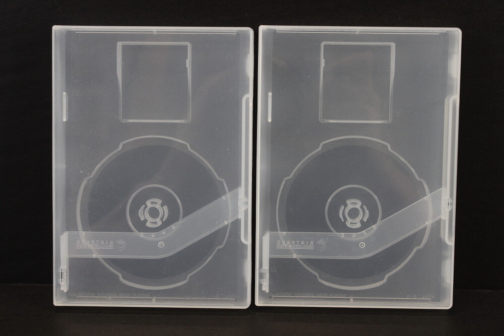 Lot 2 Nintendo OEM GameCube Game Protective Empty Replacement Case Japan Version
