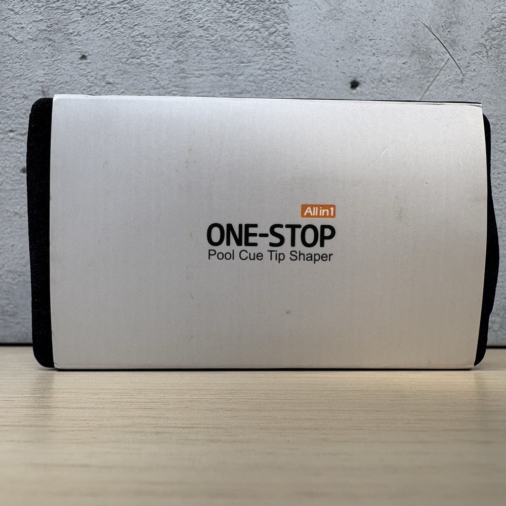 One-Stop Pool Cue Tip Shaper