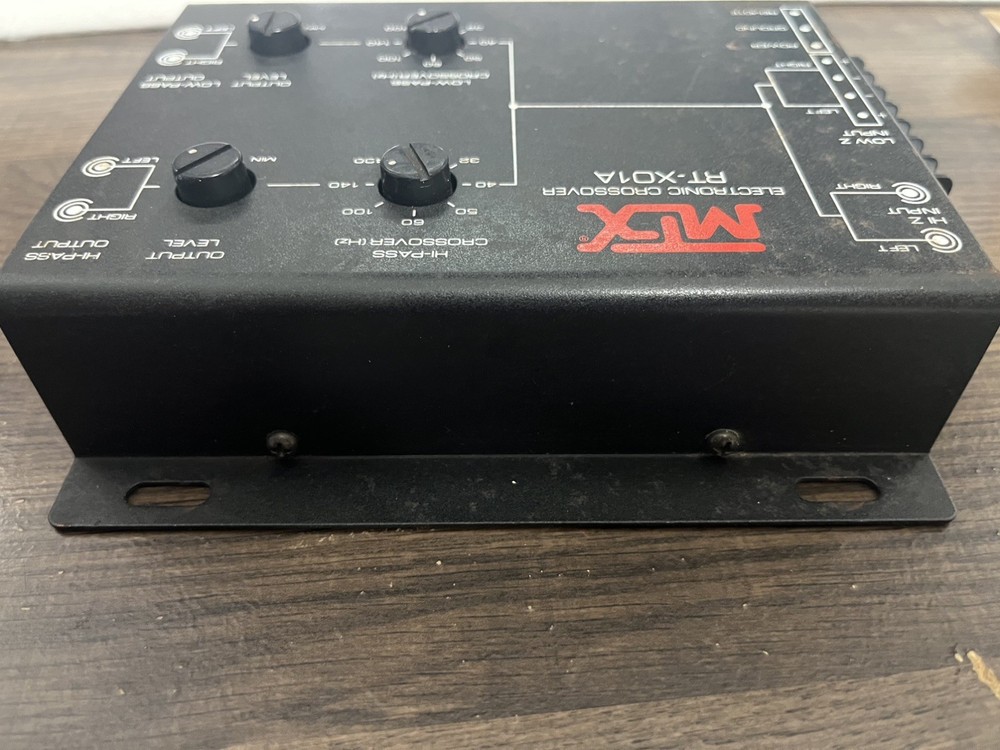 MTX RT-XO1A Electronic Crossover untested AS-IS