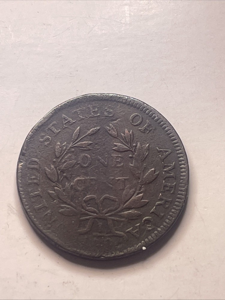 1797 1c Draped Bust Large Cent