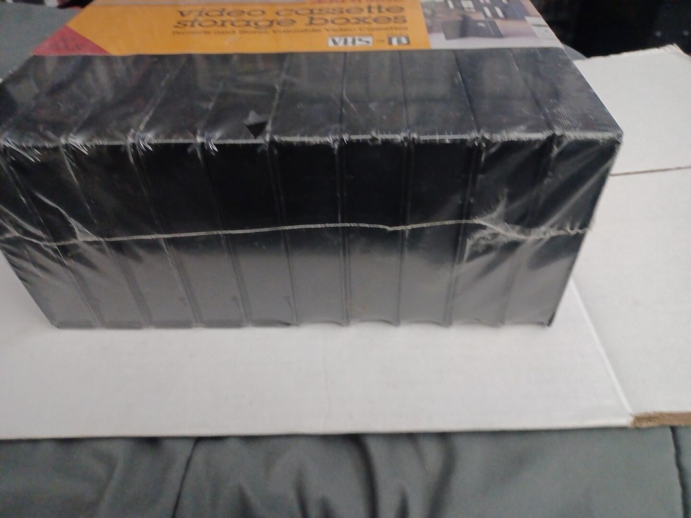 Add N Stac Vhs Storage Boxes