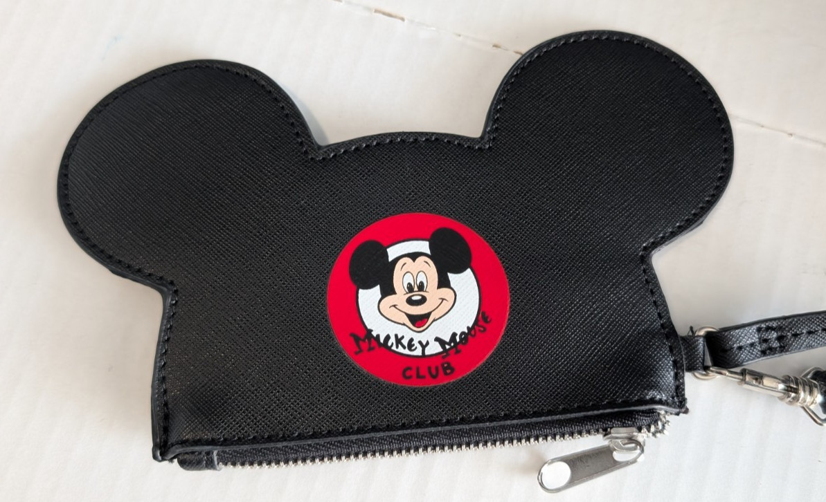 Minnie Mouse Disney Parks Reversible Tote with Mickey Mouse Clubhouse coin purse