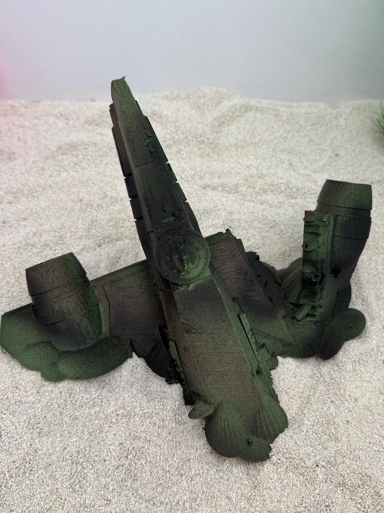Gozanti Cruiser Ruins