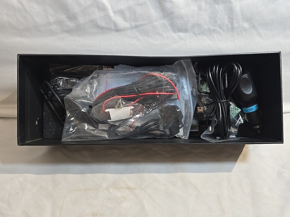 Arpha E21 Touch Screen Mirror Dash Cam w/Real Time Video Streaming - 10” Open