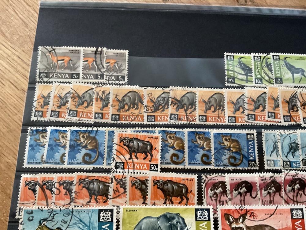 Kenya used stamps B2035
