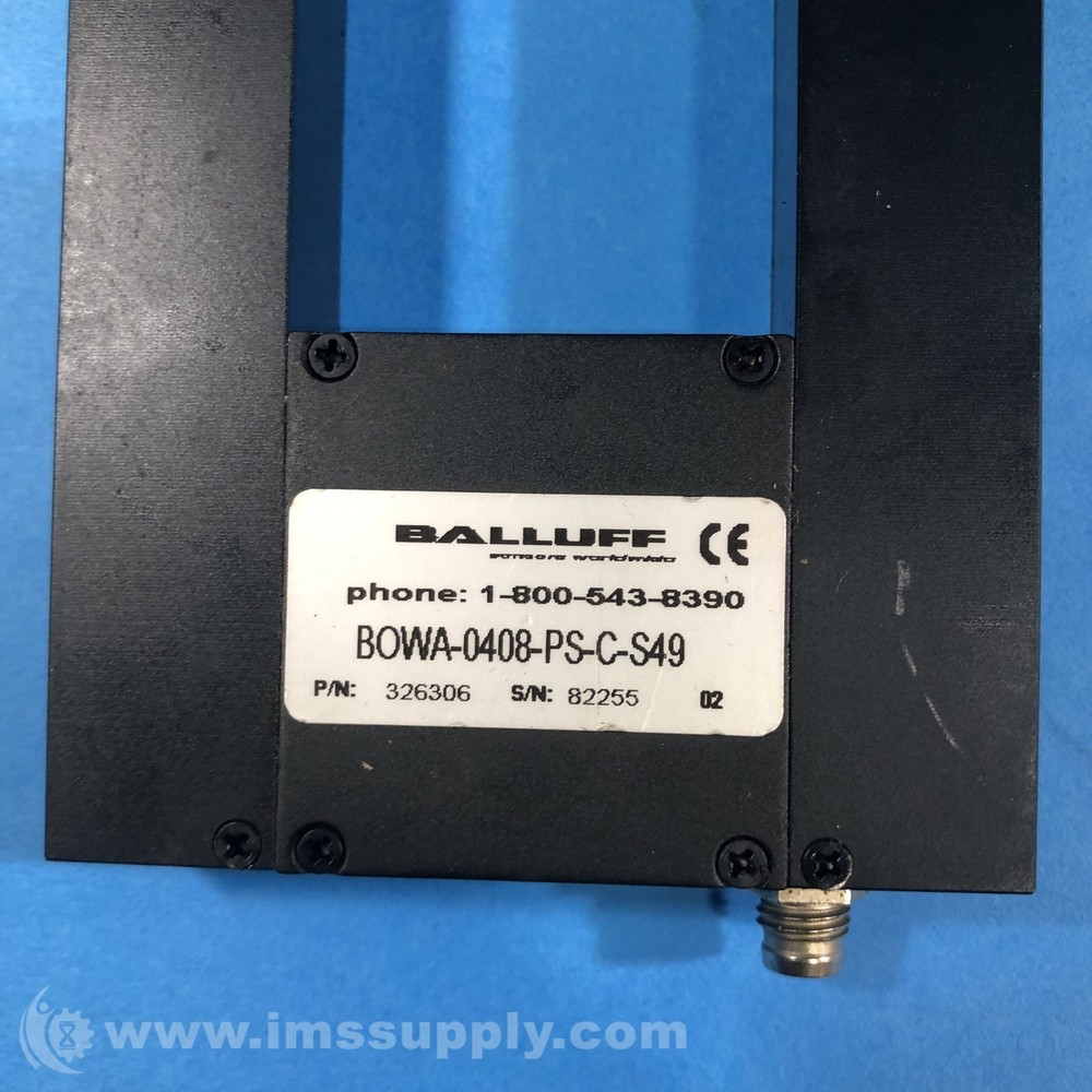 Balluff BOWA-0408-PS-C-S49 Optical Window USIP