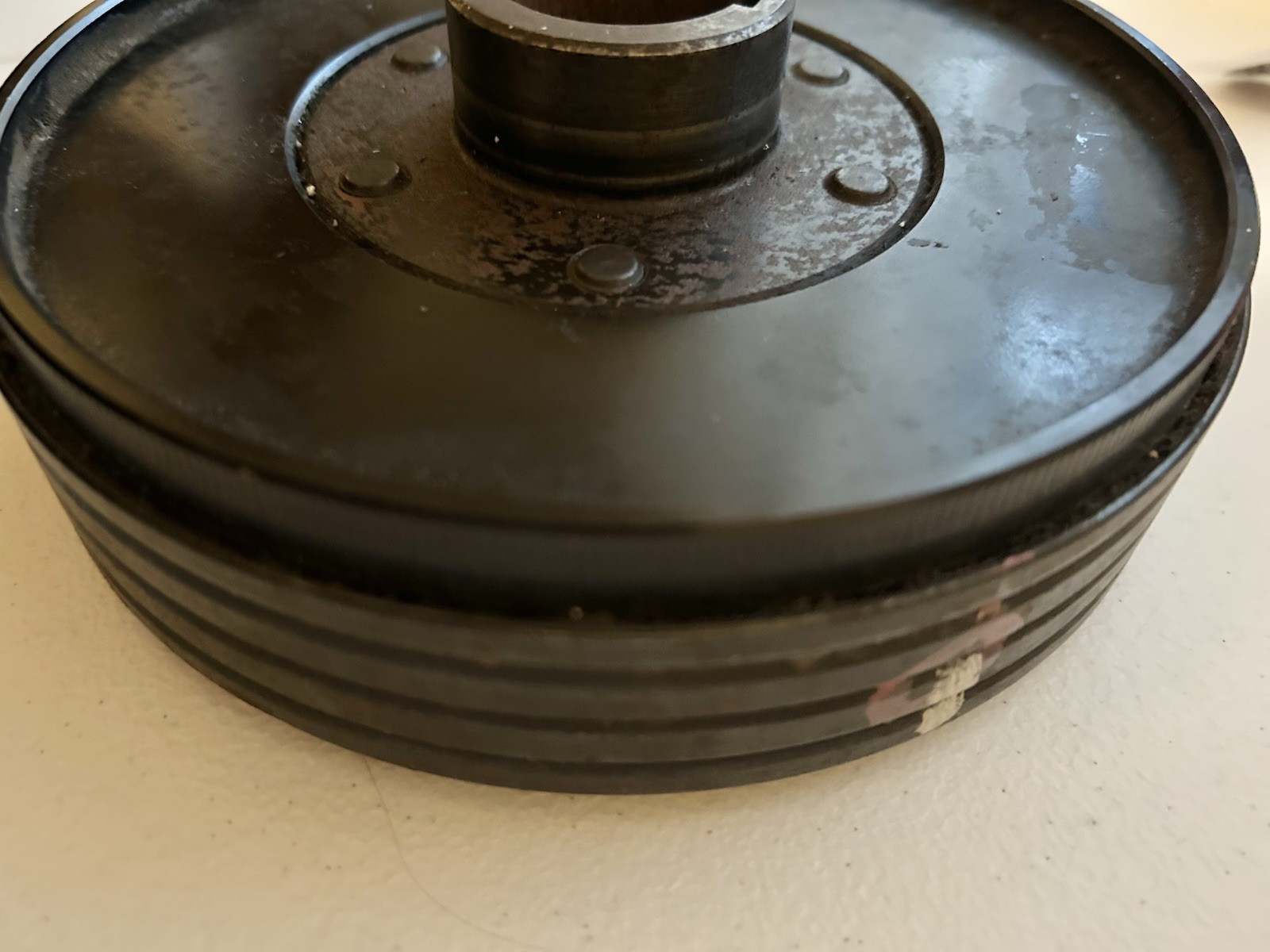 Vintage Chevy 350 Fischer Racing Harmonic Damper 6.75” SCCA