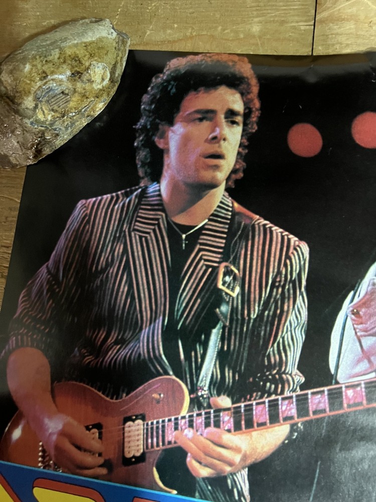 VTG 1980s Journey Rock Band Poster 22" x 16 1/2"