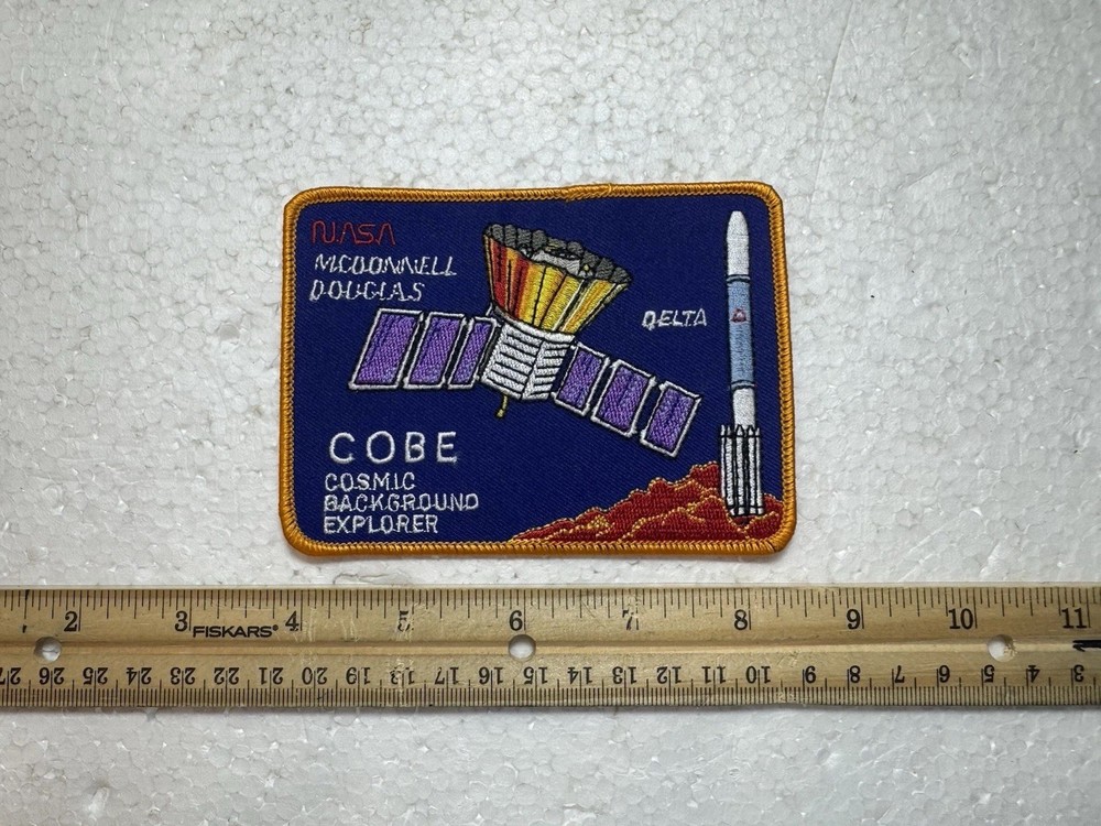 Vintage NASA McDonnell Douglas Patch- Cosmic Background Explorer