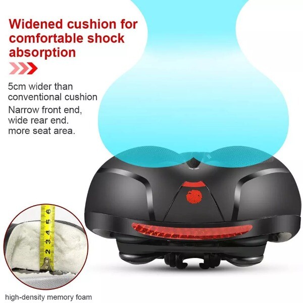 ULTIMATE ULTRA SOFT CYCLING LIGHT SADDLE