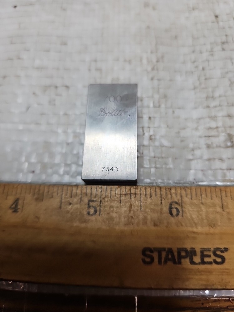 DoALL .700" RECTANGULAR GAGE BLOCK NO. 7450