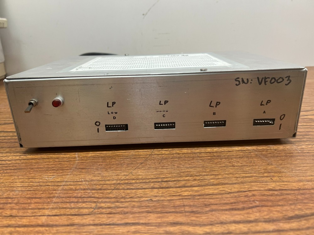 Frequency Devices Programmable Low Pass Filter 4 Channels 100-25600Hz