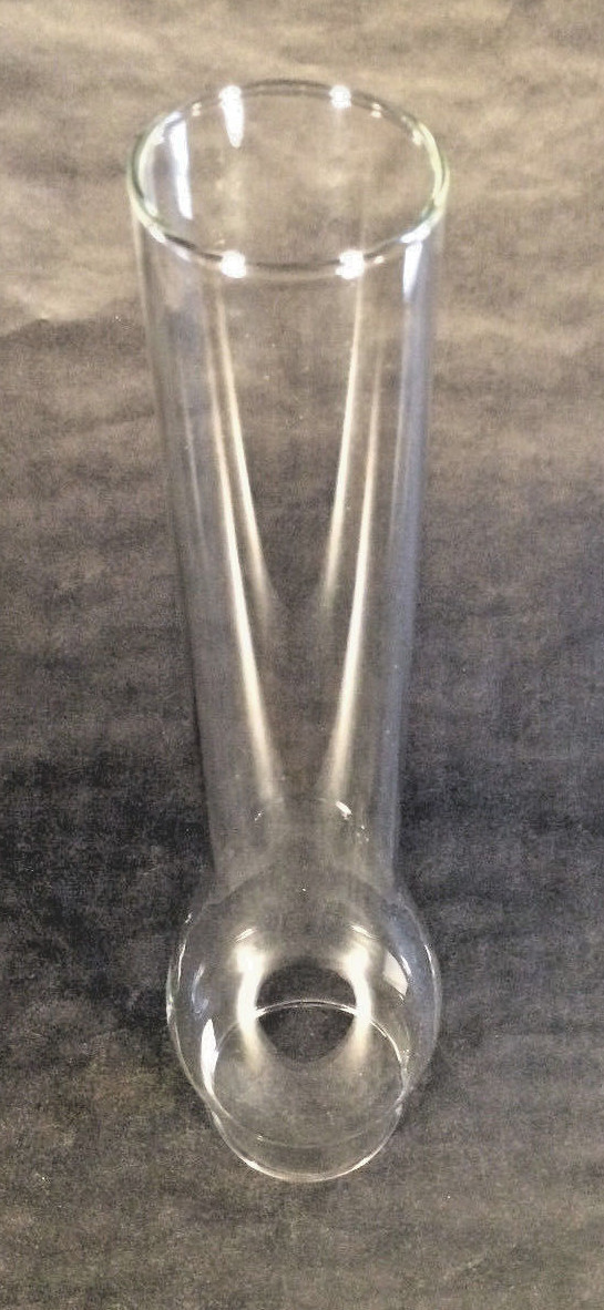 2 5/8" x 14" Clear Glass KEROSENE OIL Lamp CHIMNEY Globe for Rayo & CD Burner