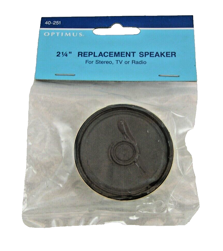 Optimus/Radio Shack 2 1/4" Replacement Speaker