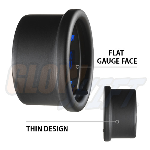 GlowShift 10 Color Digital Voltmeter Gauge