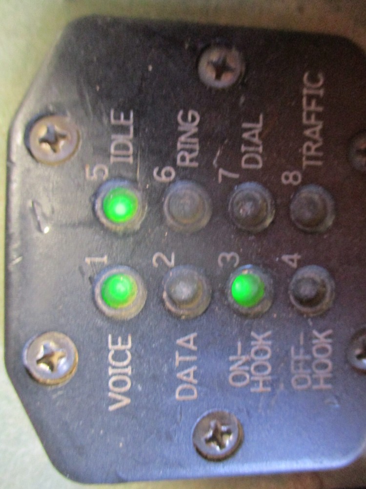Used CA-67A/U ADP Interface Unit, Military Telephone, Powers Up/Function Unteste