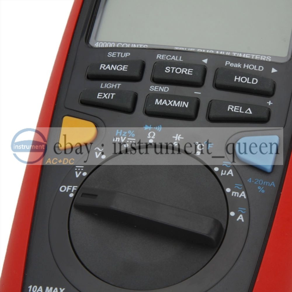 UNI-T UT71D True RMS Auto Data Log Digital Multimeter AC DC Volt Ohm Cap Tester
