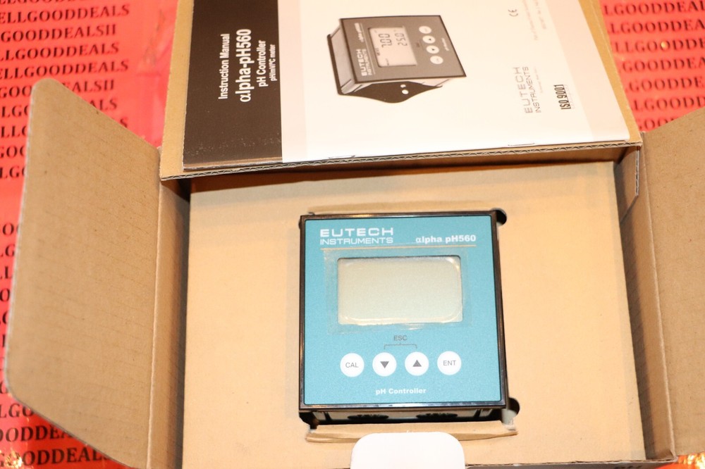 Eutech Instruments Alpha PH560 pH Controller Unit ECPHCP0560 56717-32 New