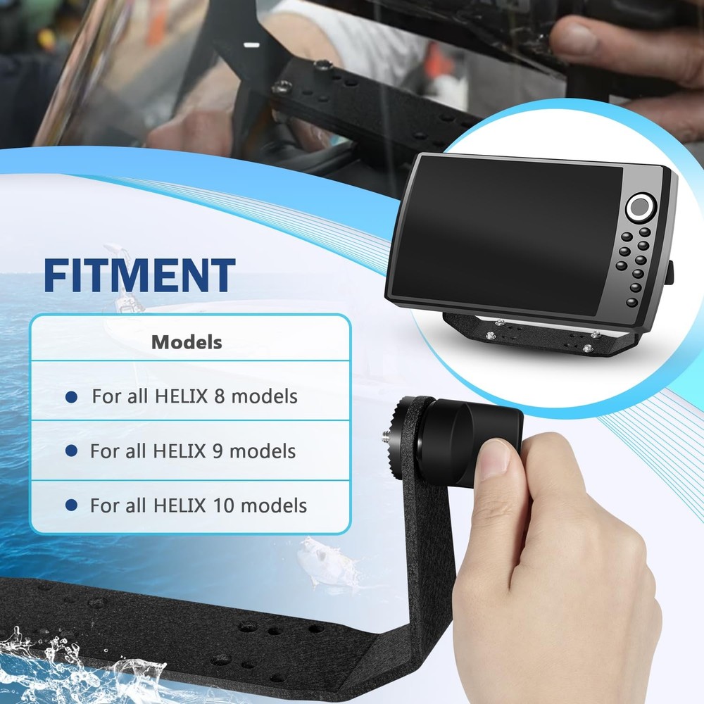 Bzumperyz 7401491 Gimbal Bracket Mounting Bracket with Knobs Mounting Screws ...