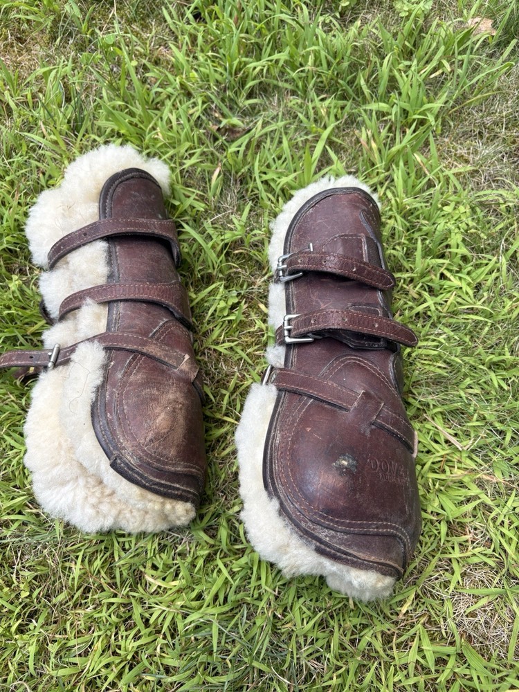 Dover fleece lined Open front boots XL