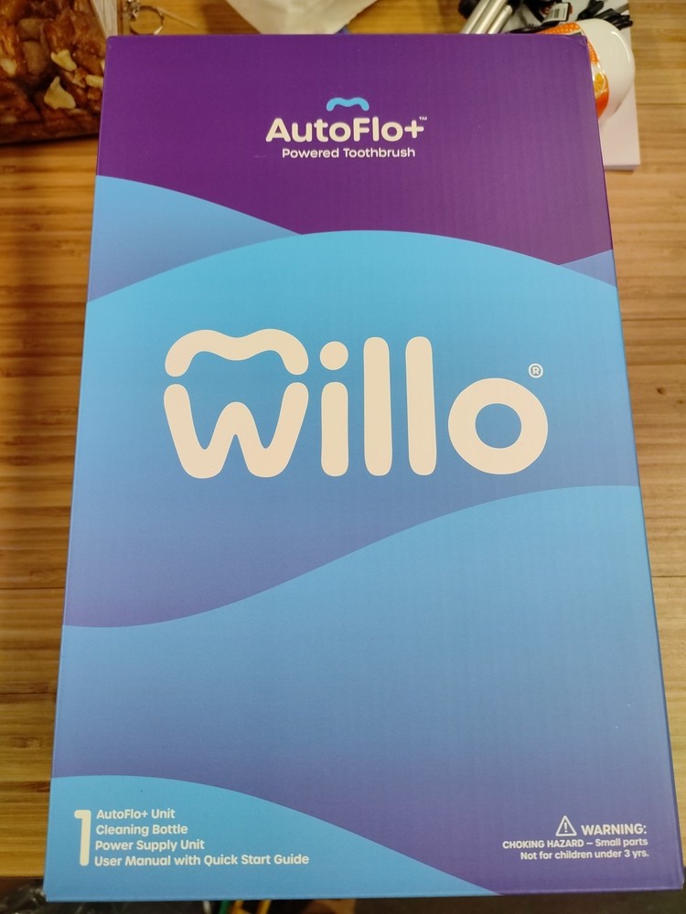 Willo AutoFlo+ Fully Automatic Kids Toothbrush Starter Kit ADHD Friendly