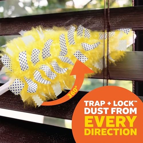 Dusters Heavy Duty, Multi-Surface Duster Refills for Cleaning, Lavender, 24