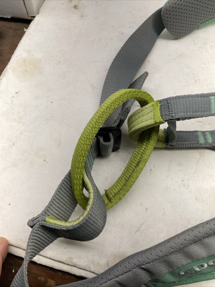 edelrid harness Medium Jayne 3 green and grey
