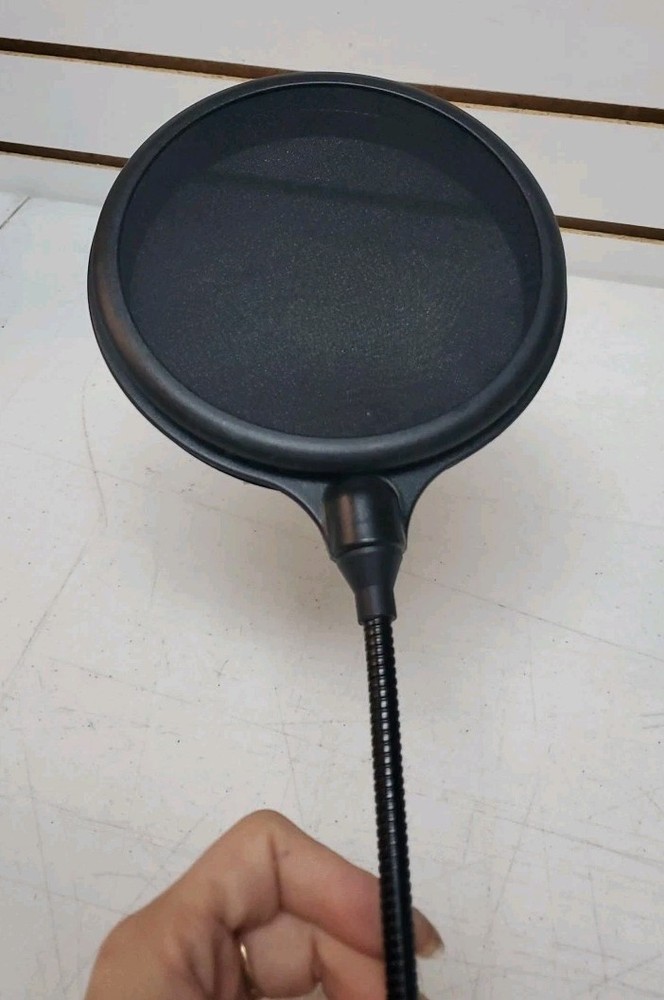 On Stage Adjustable Tabletop Microphone Stand & Wind Screen Bundle, Pre-Owned