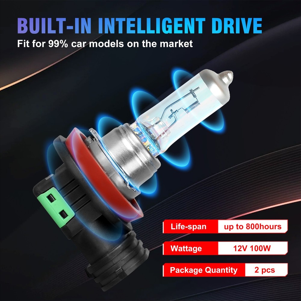 4pcs Halogen Headlight Bulbs High Low Beam Combo For Chevy Silverado 1500 07-15