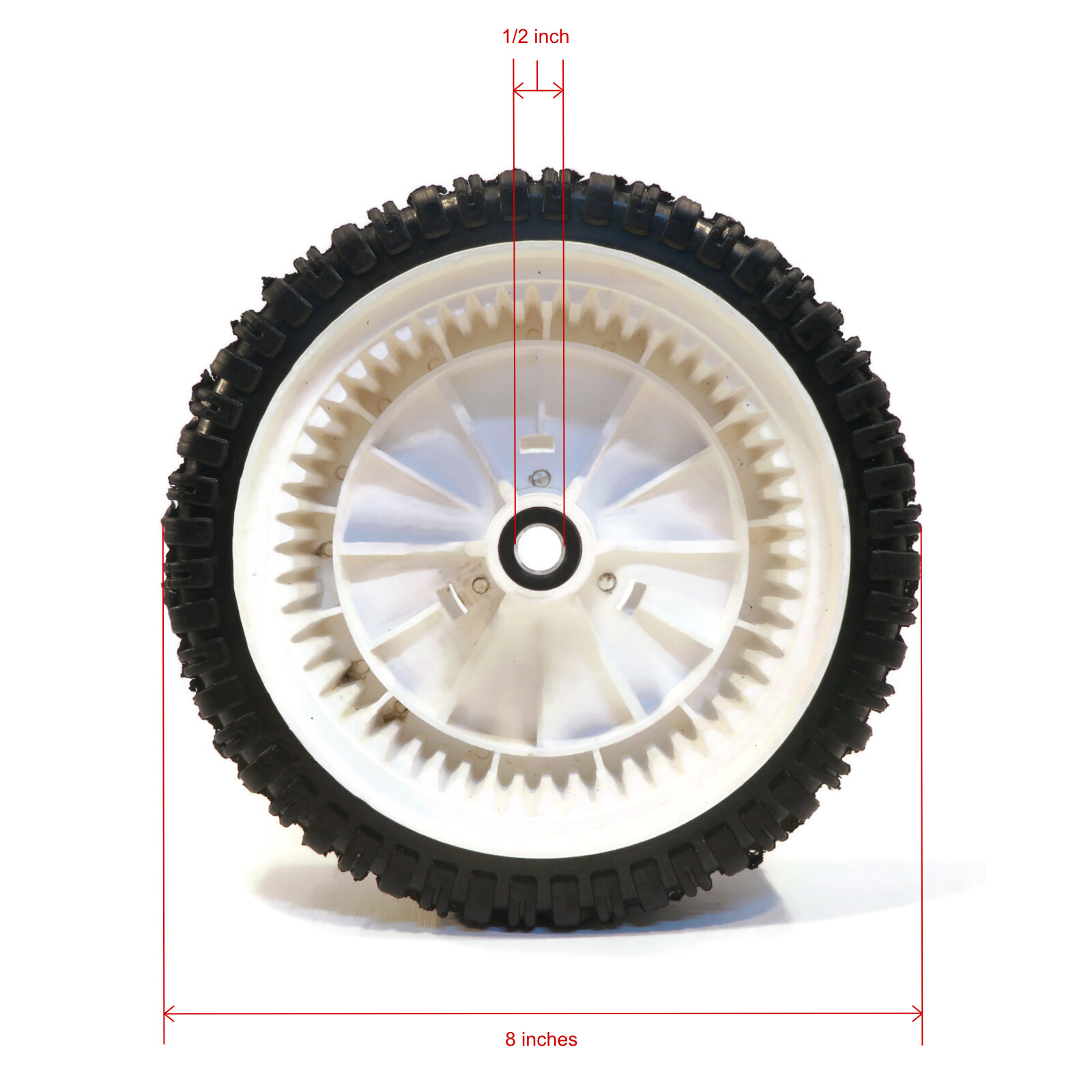 (Pack of 2) Front Drive Wheels for AYP, Craftsman, Poulan, Husqvarna 532180773