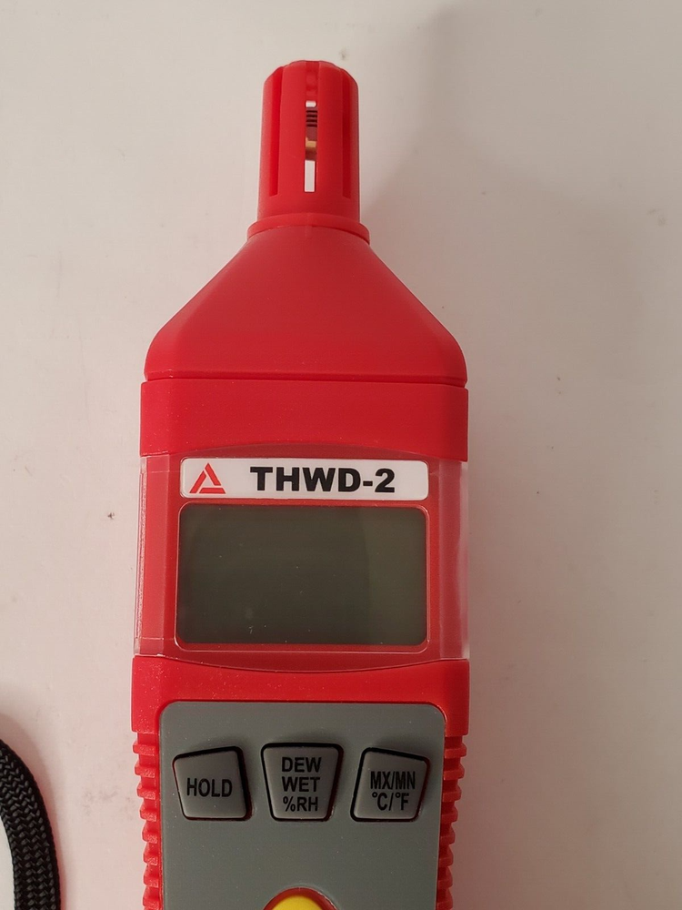 Amprobe THWD-2 Temperature Humidity Probe with Case - Tested & Working