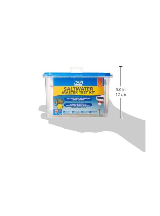 API SALTWATER MASTER TEST KIT 550-Test Saltwater Aquarium Water Test Kit