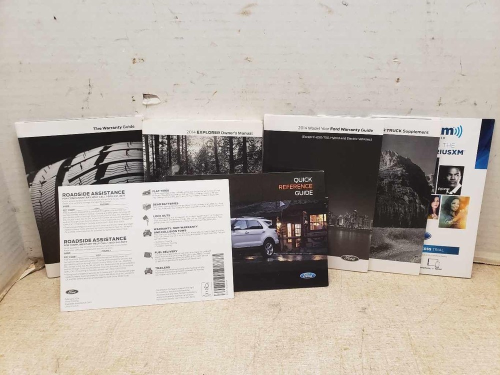 14 FORD EXPLORER Owners Manual